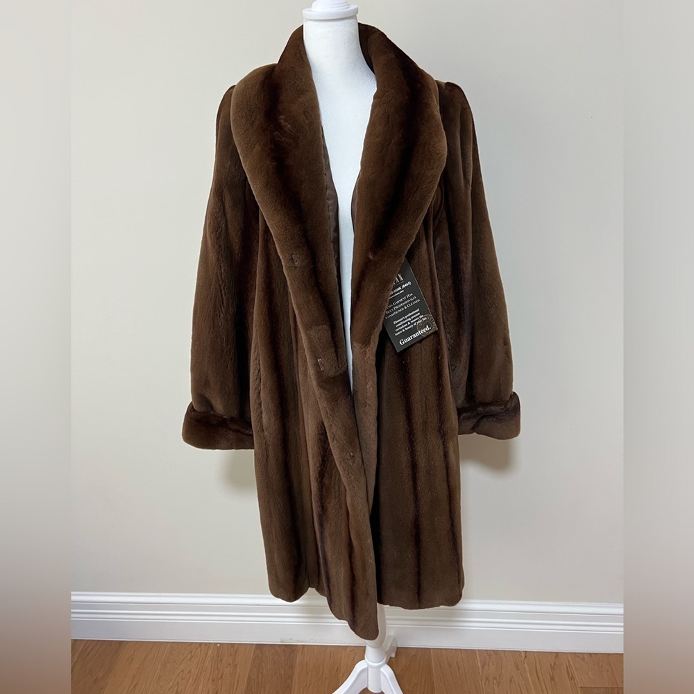 Zinman Furs Brown Mink Coat